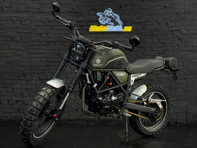 Мотоцикл GEON SCRAMBLER 250 FE 4V (17/17)
