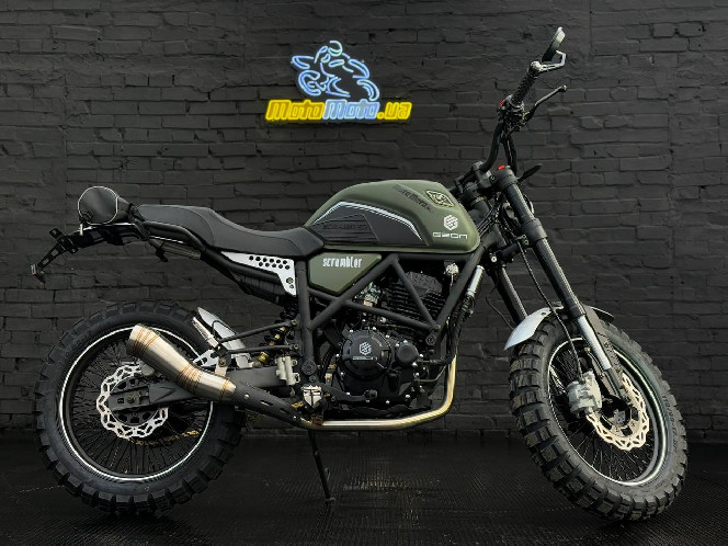 Мотоцикл GEON SCRAMBLER 250 FE 4V (17/17)