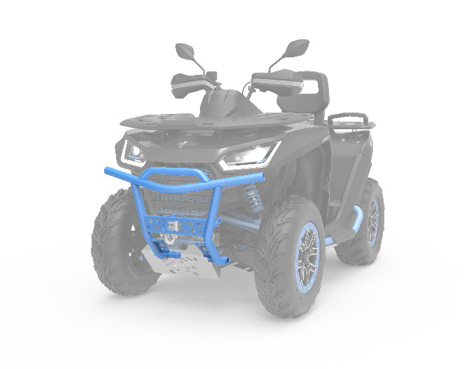 Бампер передній блакитний Segway