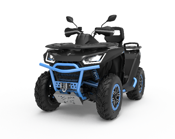 Бампер передній блакитний Segway