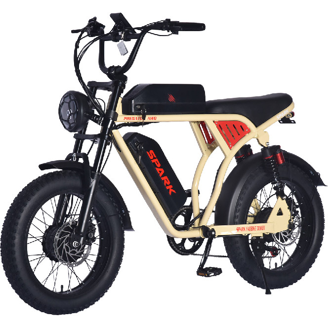 Електровелосипед SPARK PREDATOR AWD 48V/750W*2/20Ah*2 Li-ion 20
