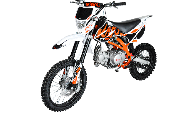 Питбайк KAYO TT125 kick / electric start