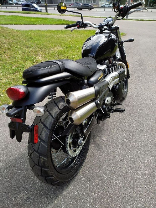 Мотоцикл TRIUMPH STREET SCRAMBLER 2022 рік, б/у (2 000 км)