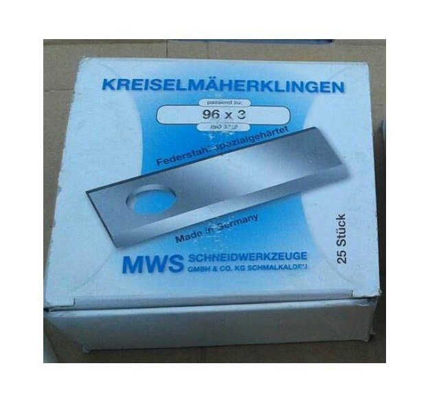 Ножи MWS для роторной косилки польской (комплект 25 шт.)