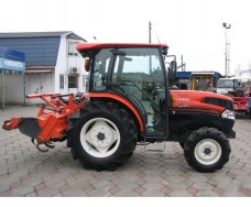 Трактор Kubota KL-3450 Hi-Speed з кабiною + фреза