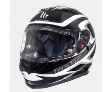 MT Helmets Blade SV Morph Gloss Pearl White Black Grey