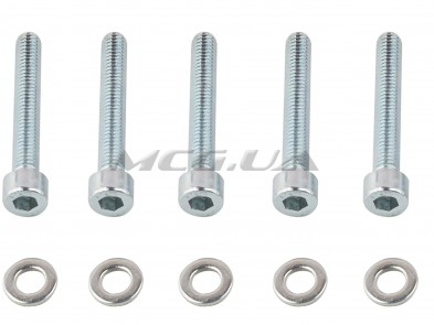 Болты крышки вариатора Honda DIO AF18/27 (шестигранный шлиц, 5шт) 