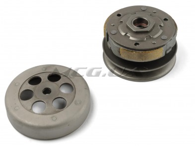 Вариатор задний Yamaha JOG 90, 2T Stels 50 (с барабаном) 