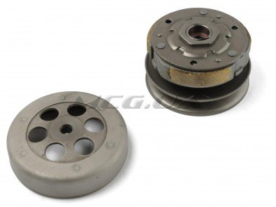 Вариатор задний Yamaha JOG 90, 2T Stels 50 (с барабаном) 