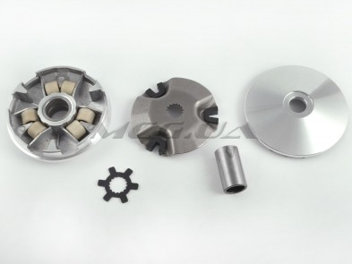 Вариатор передний Yamaha JOG 90, 2T Stels 50 (d-16mm, палец, щека, ступица) 