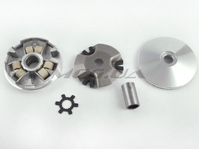 Вариатор передний Yamaha JOG 90, 2T Stels 50 (d-16mm, палец, щека, ступица) 