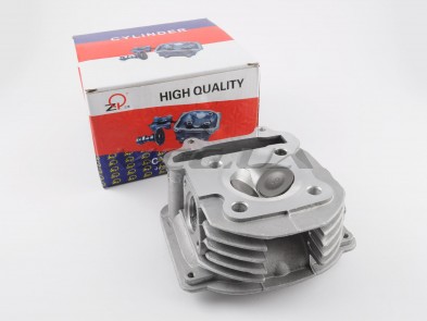 Головка цилиндра 4T GY6 125/150 (Ø50, для повышения степени сжатия) (голая, +клапаны) 