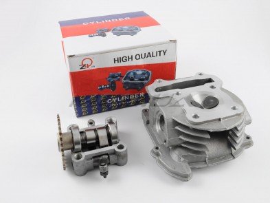 Головка цилиндра 4T GY6 50 (в сборе, без крышки) 