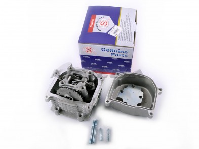 Головка цилиндра 4T GY6 80 (Ø47) (в сборе, +крышка) 