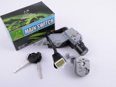 Замок зажигания (голый) Honda DIO Smart 4T AF56/57 (+магнитный антивзлом) 