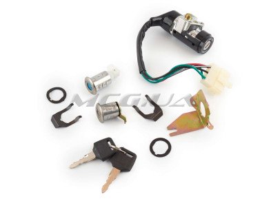 Замок зажигания (комплект) Honda DIO AF18/27 (5 проводов) 