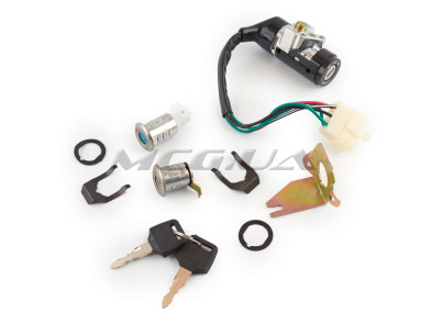 Замок зажигания (комплект) Honda DIO AF18/27 (5 проводов) 