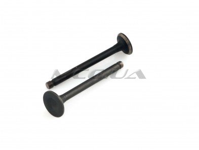 Клапаны (пара, голые) 4T GY6 50 (L-64.5mm) 