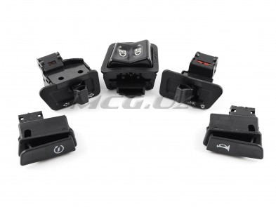 Кнопки руля (набор) 4T GY6 125/150 (5шт)