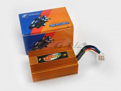 Коммутатор (тюнинг) Honda DIO AF18/27 (золотистый) (CASOLI) 