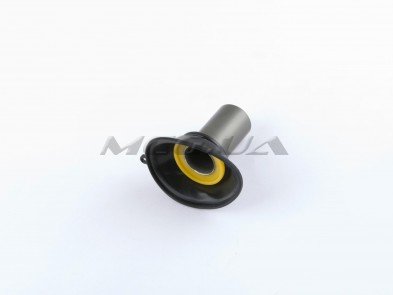Мембрана карбюратора (с заслонкой) 4T GY6 50 (Ø16mm, основная с выемкой) 
