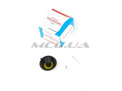 Мембрана карбюратора (с заслонкой) 4T GY6 80 (Ø18mm, основная с выемкой) 