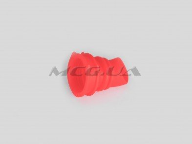 Патрубок воздушного фильтра Honda DIO AF34/35 (красный) 