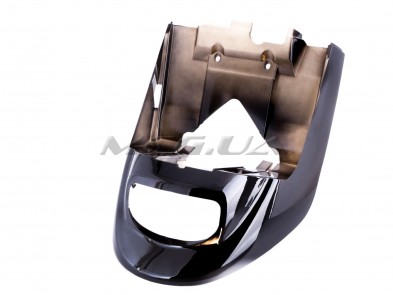 Пластик Yamaha JOG POSHE NEW передний (клюв) (черный) 