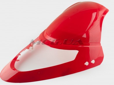 Пластик Zongshen F1, F50 передний (клюв) (красный) 