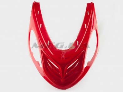 Пластик Zongshen F1, F50 передний (подклювник) (красный) 