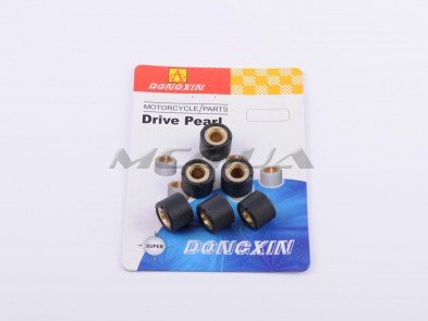 Ролики вариатора Honda 16*13 11,0г (чёрные) 