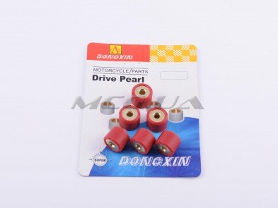 Ролики вариатора Honda 16*13 12,0г (красные) 