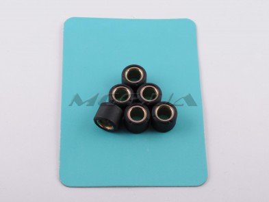 Ролики вариатора Yamaha 15*12 6,0г (черные) 
