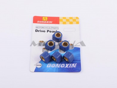 Ролики вариатора (тюнинг) Honda 16*13 9,5г (синие) 