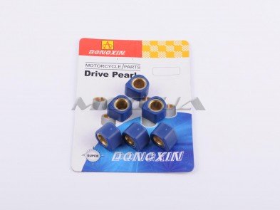 Ролики вариатора (тюнинг) Honda 16*13 9,5г (синие) 
