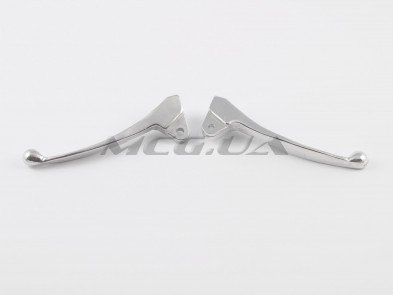 Рычаги руля Honda TACT AF16 (голые) (барабан/барабан, хром)