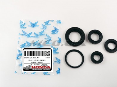 Сальники (набор) Honda LEAD 50/90 5шт (27*42*7, 17*30*5, 34*39*3, 15*25,5*7, 20*31*7) 