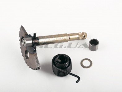 Сектор заводной (полумесяц) 4T GY6 125/150 (L-130mm) (+пружина, втулка) 