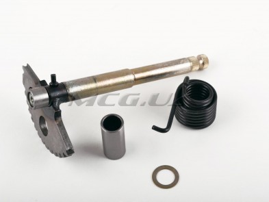 Сектор заводной (полумесяц) 4T GY6 125/150 (L-153mm) (+пружина, втулки) 