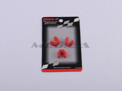 Скользители (слайдеры) 4T GY6 125 (тюнинг, красные) (Тайвань) 