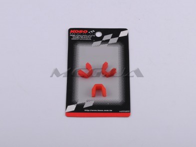 Скользители (слайдеры) Honda LEAD 90 (тюнинг, красный) (Тайвань) 