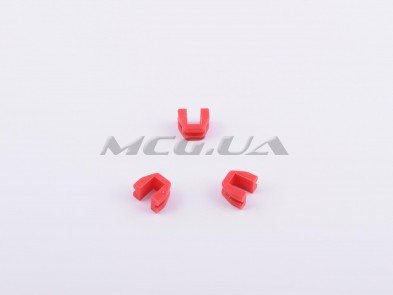 Скользители (слайдеры) Honda LEAD 90 (тюнинг. красные)