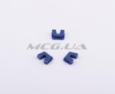 Скользители (слайдеры) Yamaha JOG 50 (тюнинг, синие)