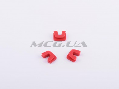 Скользители (слайдеры) Yamaha JOG 90 (тюнинг, красные)