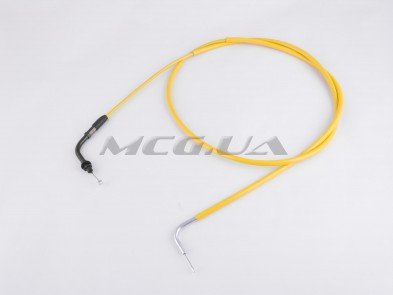 Трос газа Suzuki LET'S (1650mm, уп.1шт, желтый)