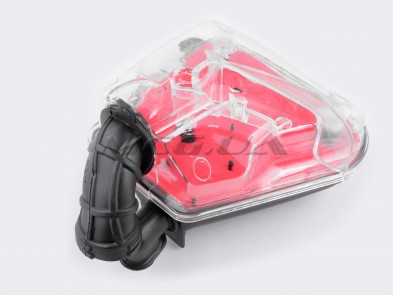 Фильтр воздушный (в сборе) Yamaha JOG 50 3KJ (прозрачный) 