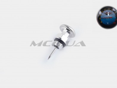 Щуп масла Delta Ø19.0mm, L-75mm (+датчик температуры) (серебристый) 