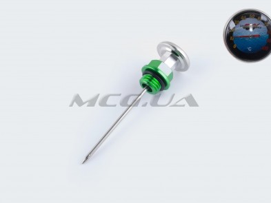 Щуп масла Ø19.0mm, L-137mm (+датчик температуры) (зеленый) 