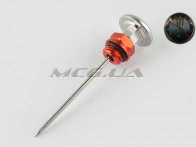Щуп масла Ø19.0mm, L-137mm (+датчик температуры) (оранжевый) 