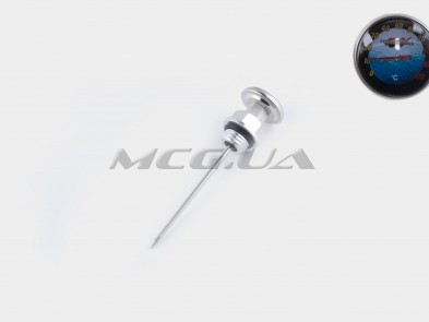 Щуп масла Ø19.0mm, L-137mm (+датчик температуры) (серебристый) 